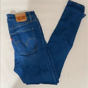 Levi’s mile high super skinny jeans